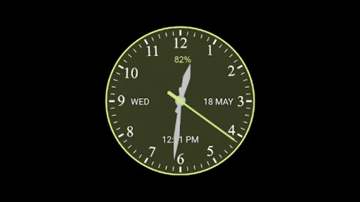 Analog Clock New android App screenshot 0